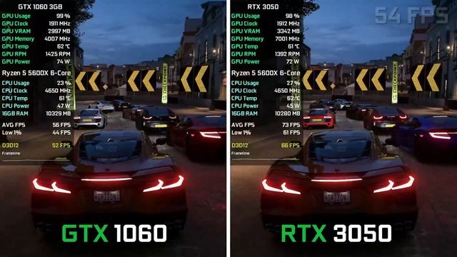 GTX 1060 vs RTX 3050 - Test in 10 Games смотреть онлайн
