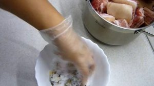 Сало солёное в пакете. Удобно, быстро, вкусно