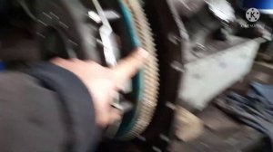 Ремонт двигателя Мтз 82. Установка лепесткового сцепления Luk.