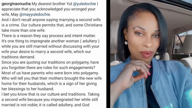 You committed aduItery; failed culturally,religiously - Georgina Onuoha calls out Yul Edochie. смотреть онлайн