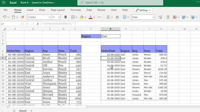 How to use FILTER function in excel | FILTER formula excel смотреть онлайн