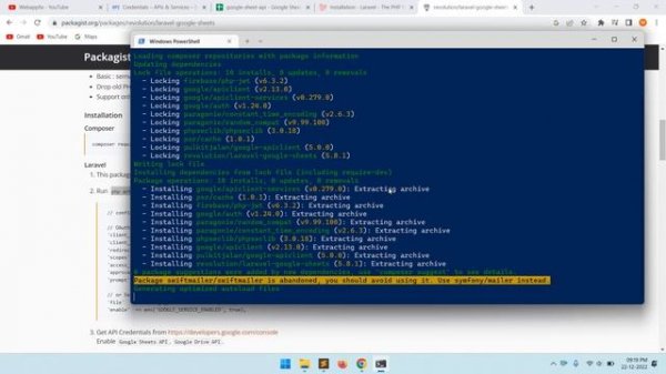 Laravel Google Sheet Integration Tutorial | Add Data In Google Sheet Using Laravel | Realtime Updat