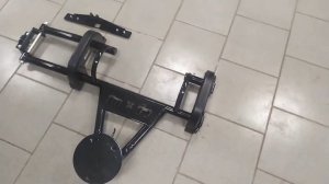 Кронштейн запасного колеса НИВА 21213, 214 с калиткой