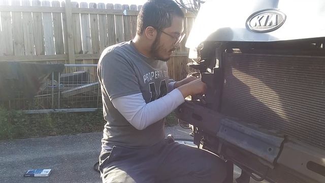 How to replace serpentine and tension belt on Kia soul 2011 смотреть онлайн