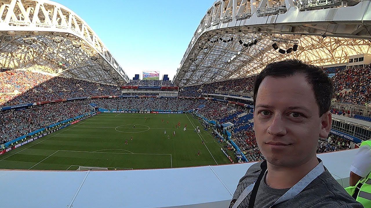 Олимпийский стадион Фишт в Сочи лучшая арена чемпионата мира Португалия-Испания Сергей Елисеев