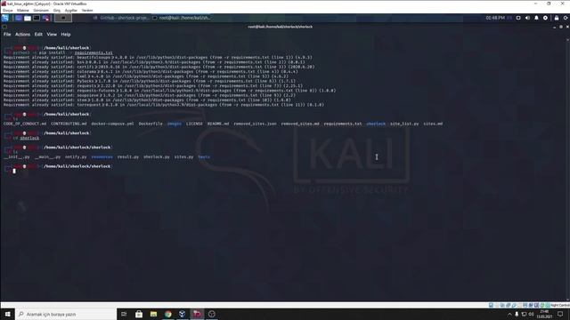 Otomatik Bir Şekilde Sosyal Medya Hesapları Nasıl Bulunur? (SOSYAL MÜHENDİSLİK = Sherlock) смотреть онлайн