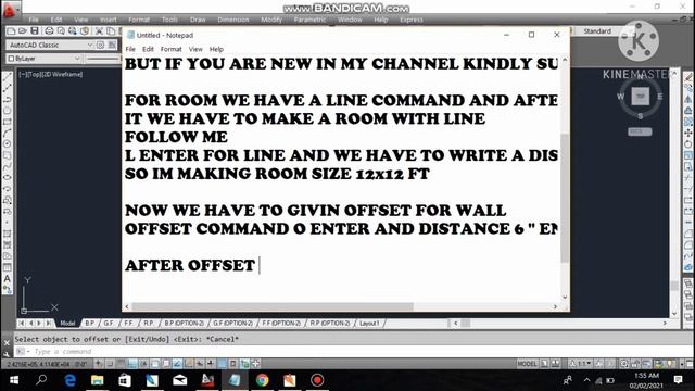 How To Make A ROOM IN AUTOCAD | DOOR | WINDOWS | IN AUTOCAD смотреть онлайн
