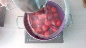 Помидоры в собственном соку на зиму  Просто и очень вкусно