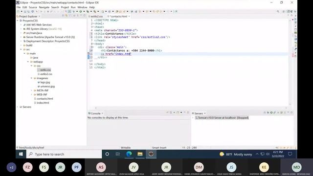 Menus eclipse java web смотреть онлайн