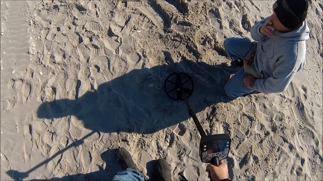 Minelab E-Trac stock coil vs "Big" NEL coil смотреть онлайн
