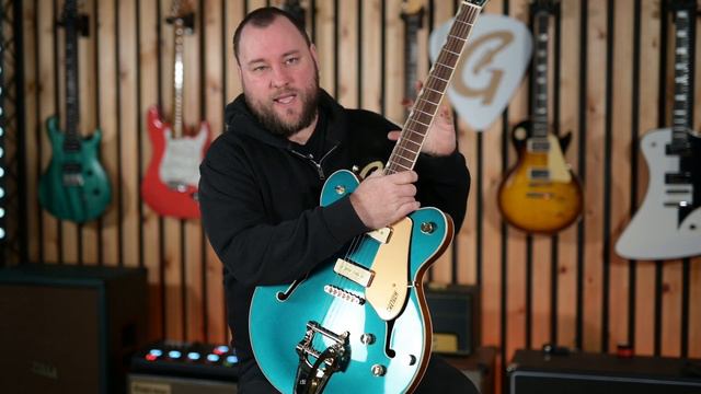 Guitar Talk - Gretsch Electromatic Pristine Center Block Review смотреть онлайн