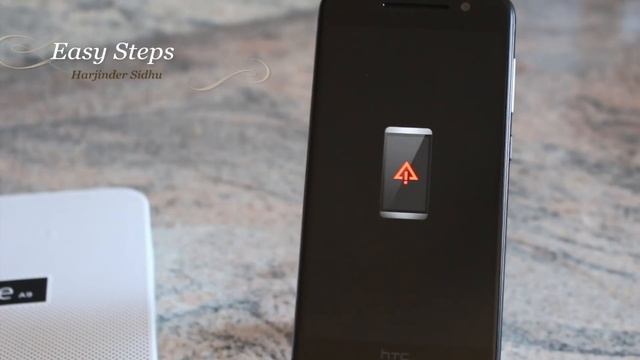 SOLVED - HTC One A9 Red Triangle Fix | Original Factory Settings