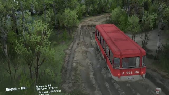 SpinTires Тест-обзор карты