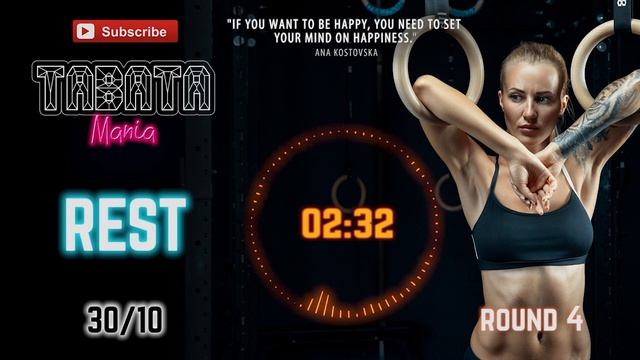TABATA 30/10 - Workout Music W/ TIMER - Earth By TABATAMANIA