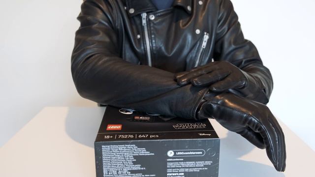 [ASMR] LEGO Star Wars sets unboxing (leather jacket, gloves, tapping, zipper, squeaky) смотреть онлайн