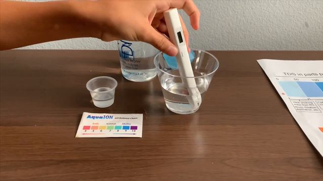Diamond Purified #Water Test - PH And TDS