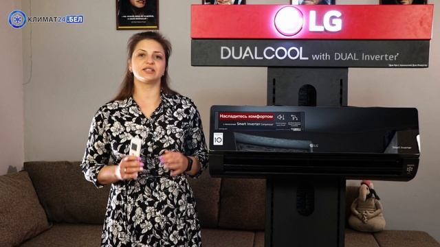 Обзор кондиционера LG ARTCOOL Mirror AC09BQ смотреть онлайн