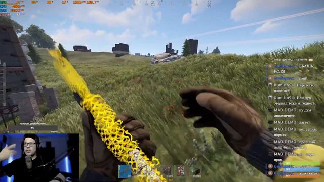Жоско играем в @RUST (не жоско) смотреть онлайн