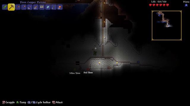 Terraria let's play #3-Building more and mining more смотреть онлайн