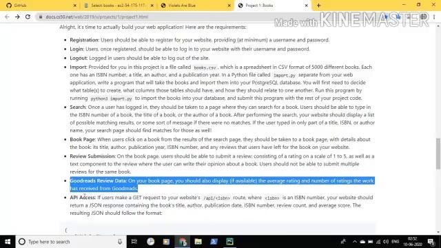 CS50W Project1 Book Review Website | Harvard CS50 Web Programming with Python and JavaScript смотреть онлайн