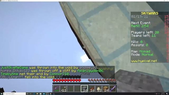 Copy of Skywars - Minecraft Java Edition смотреть онлайн