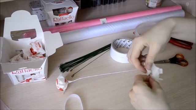 1. Делаю букет из конфет по мк Татьяны Риске - обзор! Часть 1 смотреть онлайн