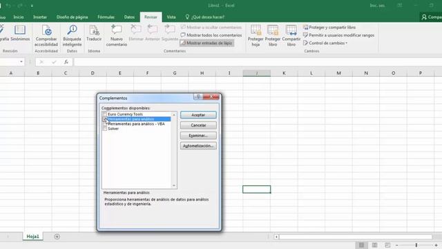 Habilitar Complementos: Herramientas de Análisis de Datos de Excel смотреть онлайн