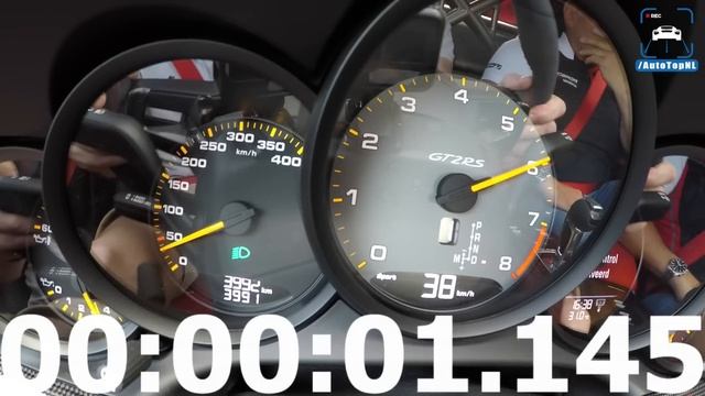 Porsche 911 GT2 RS | 0-342km/h ACCELERATION TOP SPEED & EXHAUST SOUND By AutoTopNL