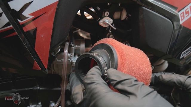 Замена воздушного фильтра на питбайке смотреть онлайн