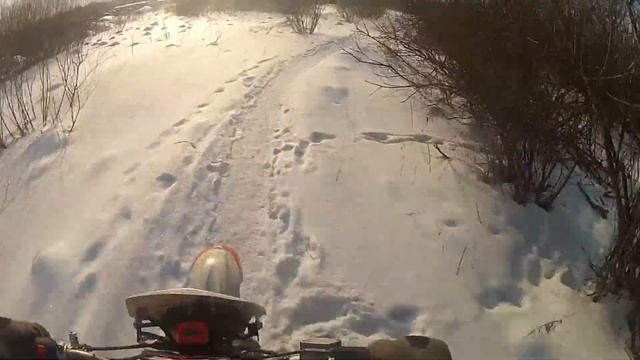 Эндуро прохват ,последний теплый день зимы Kayo T4 ttr125 смотреть онлайн