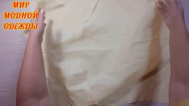 Простая блузка со спущенным плечом. Летняя блузка из льна. Как сшить летнюю блузку. Пошив. смотреть онлайн