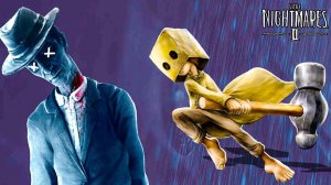 Маленькие Кошмары 2 Битва с Худым Человеком Little Nightmares 2 #7