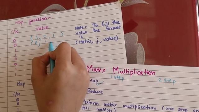 Matrix Multiplication with solved example in Hindi || BDA || Big Data Analytics || смотреть онлайн