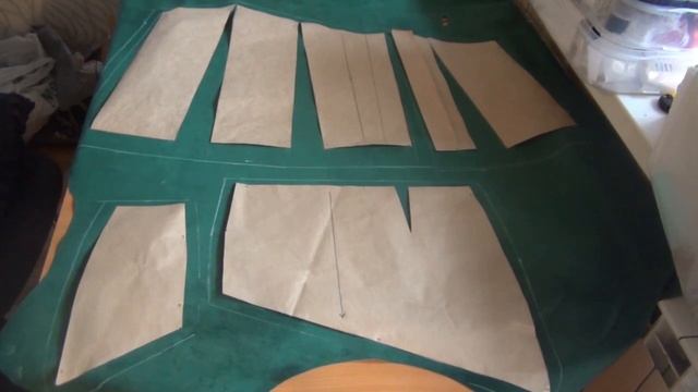 Работа с натуральной замшей, начнем с простого. Юбка.Suede skirt смотреть онлайн