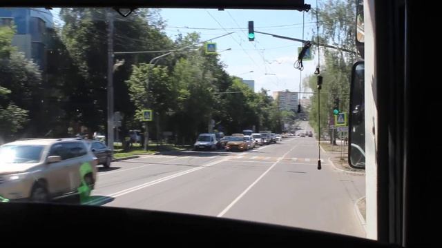 По городу Видное - на комфортабельном Вояже ЛиАЗ-5250 смотреть онлайн