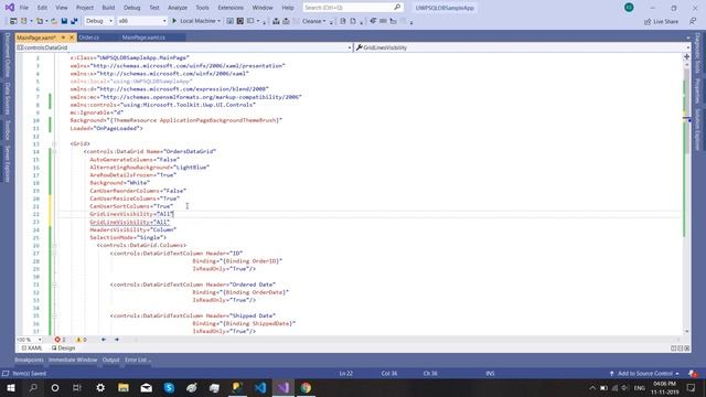 UWP & SQL Part 4 - Binding data to the DataGrid смотреть онлайн