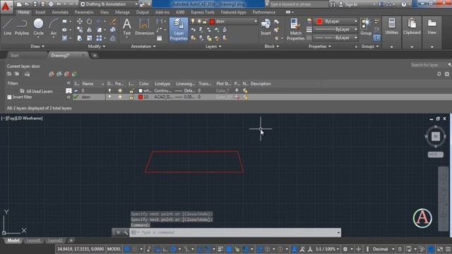 Autocad 2016 - Fast Course for Beginners - Drawing Units and Layer + full script for layers Lesson смотреть онлайн