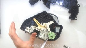 Ремонт дверного замка MB W211. Замена пружинки в замке Mercedes.