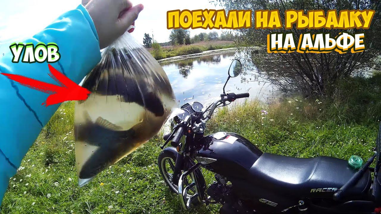 ДЕВУШКА НА МОПЕДЕ АЛЬФА|ПОКАТУШКА ДО РЫБАЛКИ| смотреть онлайн