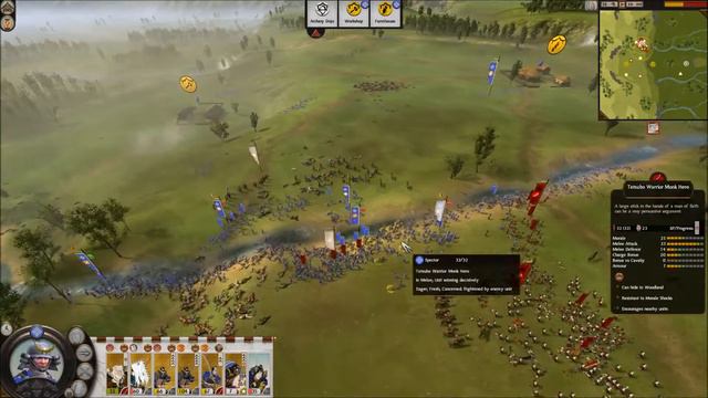 TW Shogun 2 battle with commentary #32 and #33 смотреть онлайн