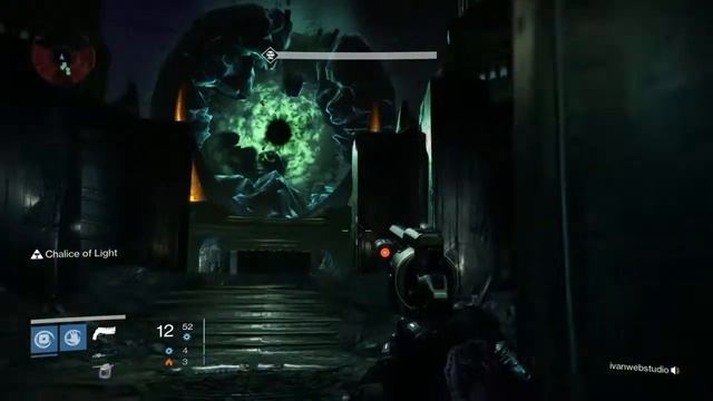 Crota's end final boss, sword POV tactics (крота, тактика с мечом) смотреть онлайн