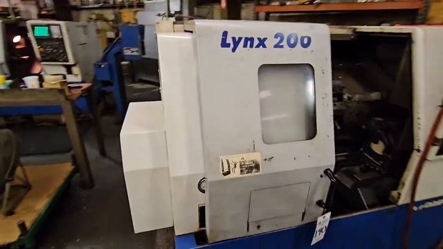 CNC MACHINERY LOT 140 1998 DAEWOO LYNX 200 CNC TURNING CENTER (NO TOOLING) WITH TURBO CONVEYOR смотреть онлайн