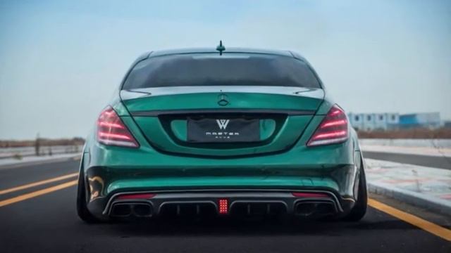 Tuning Mercedes Benz W222 S-Class S400 Stance
