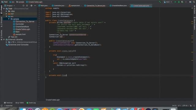 Create Table in Code With java смотреть онлайн
