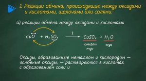 8 класс - Химия - Реакция обмена. Часть 1