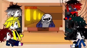 РЕАКЦИЯ АУ Сансов НА ЛБ против ВХС / Sans AU’s react to ULB vs VHS