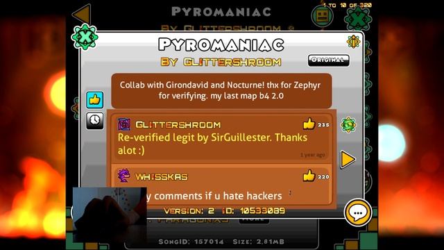 Pyromaniac by GlitterShroom (Insane Demon) 100% смотреть онлайн