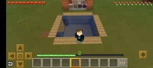 Выживание в minecraft #6 делаем бассейн!/Дима minecraft!