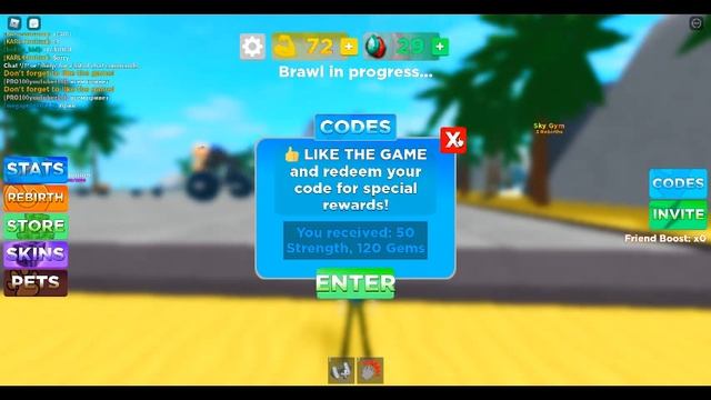 МУСКУЛ СИМУЛЯТОР КОДЫ. MUSCLE SIMULATOR CODES ROBLOX. Новый Симулятор Качка.(рабочий 1 новый код) смотреть онлайн
